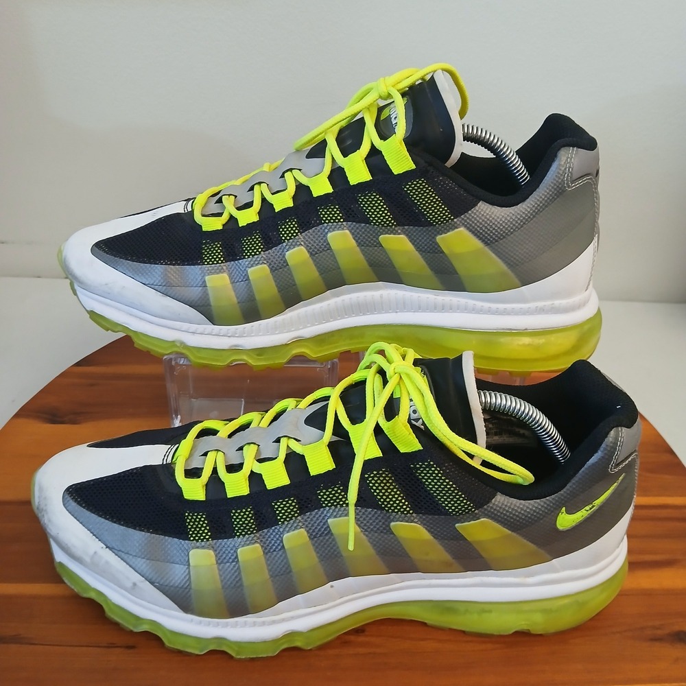 Nike Air Max 95+ BB Mens 11 Black Volt Running Shoes Sneakers 511307-010